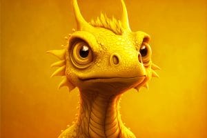 Admiring their shrewd nature, the yellow dragons reign over coastal realms with elegance.
